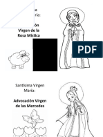 Advocaciones Virgen Colorear Ok