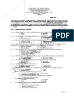 Ust Anatomy Mock 2015-1 PDF