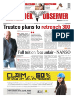 Trustco Plans To: Retrench 300