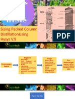 Materi 8. Sizing Packed Column Distillation Using Hysys