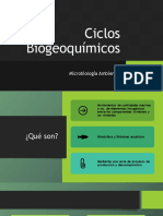 Temas Segundo Parcial Microbiología Ambiental - Ciclos Biogeoquímicos PDF