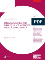 Syndex - Situatia Salariatilor Din Republica Moldova O Criza Structurala 1 PDF