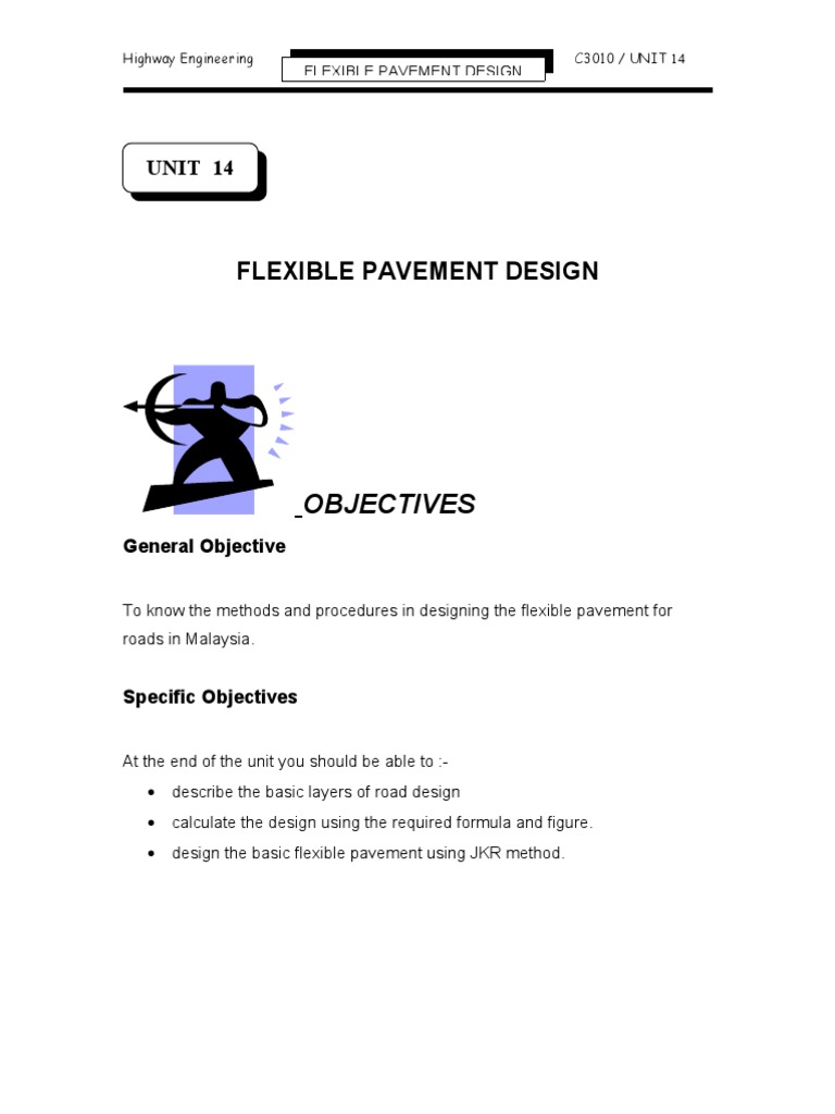 JKR Flexible Pavement Design Guide | PDF | Road Surface | Road