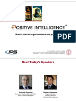 Positive Intelligence Webinar (Handout)