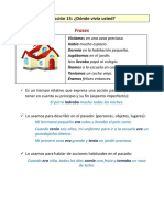 EPSE - Lección 15 - 2018 - Donde Vivia - Imperfecto