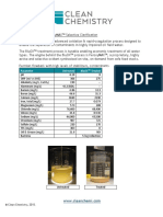 Parameter Untreated Bluox Treated: TM TM