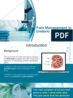 Pain Management in Ureteric Obstruction