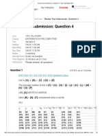 Review Test Submission Question 4 MAT2204