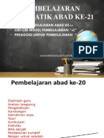 Pembelajaran Matematik Abad Ke-21