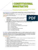 Derecho Constitucional y Administrativo