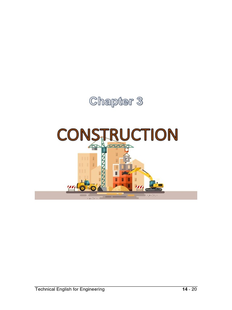 Construction Vocabulary for Engineers | PDF | Wall | Foundation ...