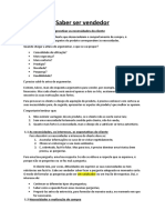 Saber diagnosticar necessidades do cliente