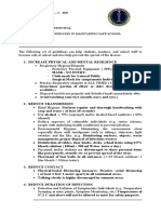 To: All Employees From: The School Principal Subject: Covid-19 Guidelines in Maintaining Safe School Operations DATE: MAY 26, 2020