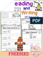 Reading and Writing Practice Pack