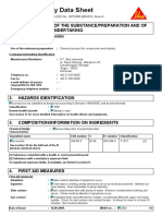 Safety Data Sheet SikaBond NV