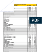 Fichas de Costos Unitario