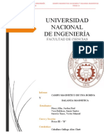 5to Laboratorio-Fisica3-CampoMagnetico de Una Bobina y BalanzaMagnetica