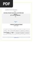 SCHEDULE BASIS Procedure and Template