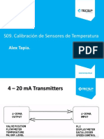 Calibración de sensores de temperatura