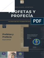 Especialidad Profetas y Profecía