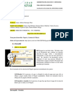 Contrato de Fiducia y Pagaré: Derecho Comercial