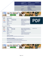 Itinerary EUROPE PDF