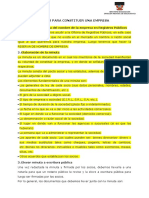 4. PROCESO DE CONSTITUCIÓN EMPRESARIAL