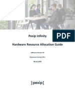 Pexip Infinity Hardware Resource Allocation Guide: Software Version 23 Document Version 23.a March 2020