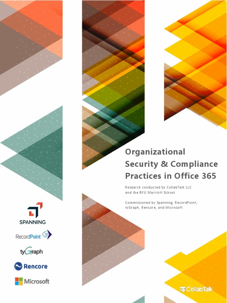 Organizational Security & Compliance Practices in Office 365 | PDF ...