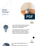Optimist Brand Design - Brand Strategy Steps & Aspects