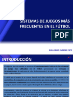 Sistemas de Juegos Más Frecuentes en El Fútbol