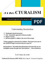Structuralism: A Theoretical Approach To The Concept of Social Structure