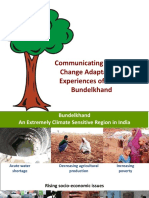 Communicating Climate Change Adaptation: Experiences of Radio Bundelkhand
