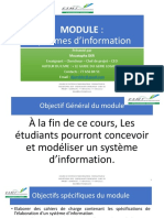 Module Systeme Dinformation Esmt Fevrier 2020 M Moustapha Der