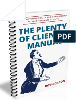 Plenty of Clients Manual Dov Gordon V 1.9.9