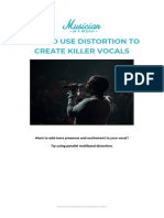 How To Use Distortion To Create Killer Vocals