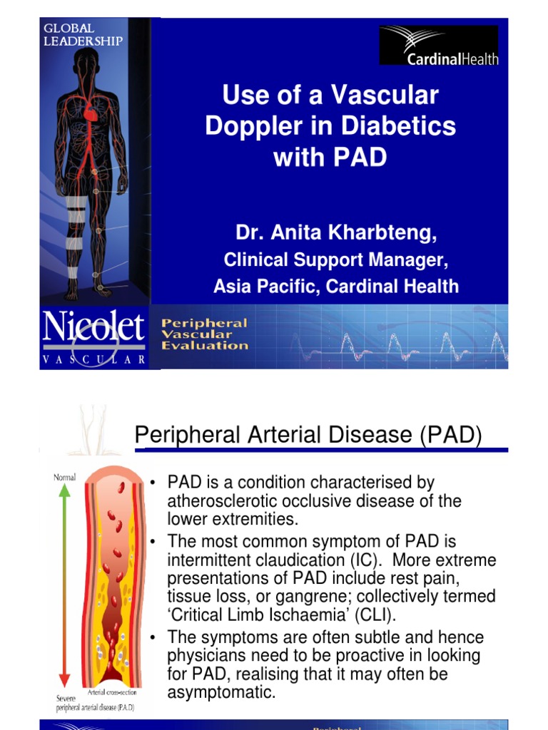 Use of A Vascular Doppler in Diabetics With PAD: Dr. Anita Kharbteng ...