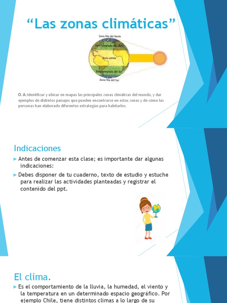 Zonas Climáticas del Mundo para Niños | PDF | Clima | Geografía Física