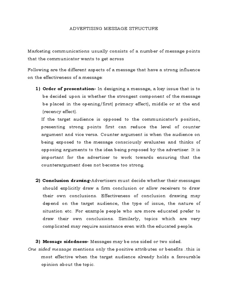 Effective Advertising Message Strategies | PDF | Advertising | Humour