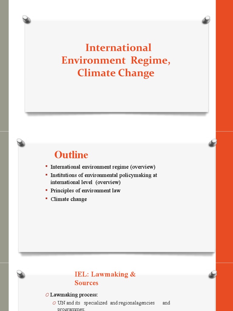 International Environmental Law Overview | PDF | Environmental Law ...