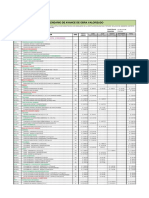Calendario de Avance de Obra Valorizado PDF