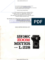 Sekonic Zoom l-228 PDF