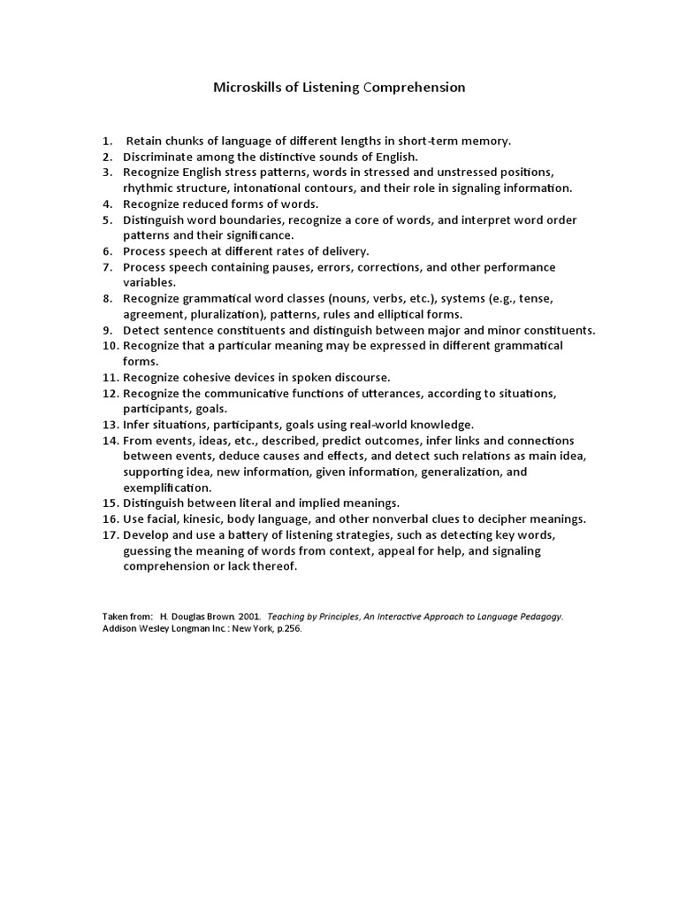microskills-of-listening-comprehension-pdf