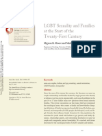 LGBT Sexuality and Families at The Start of The Twenty-First Century