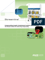 Streamline: Compounding Aseptic Containment Isolator (Recirculating)