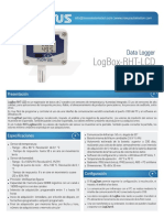Folleto Logbox RHT-LCD