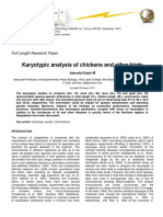 Karyotypic Analysis of Chickens and Other Birds