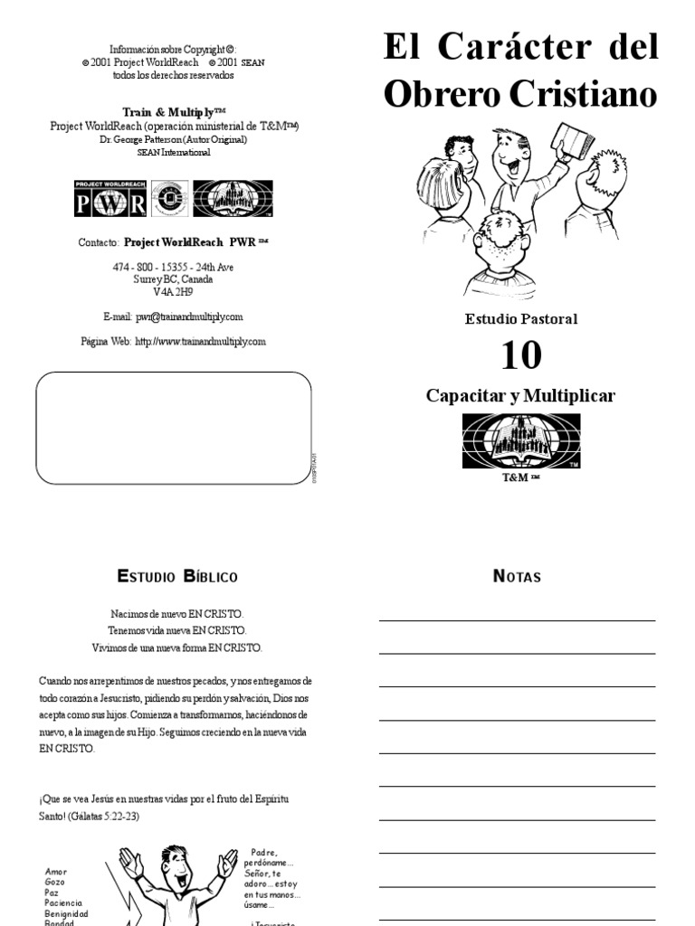 010 - Formando El Caracter Del Cristiano | PDF | Cristo (título) | Oración