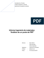 Informe Materiales - Poste PDF