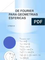 Ley de Fourier para Esferas